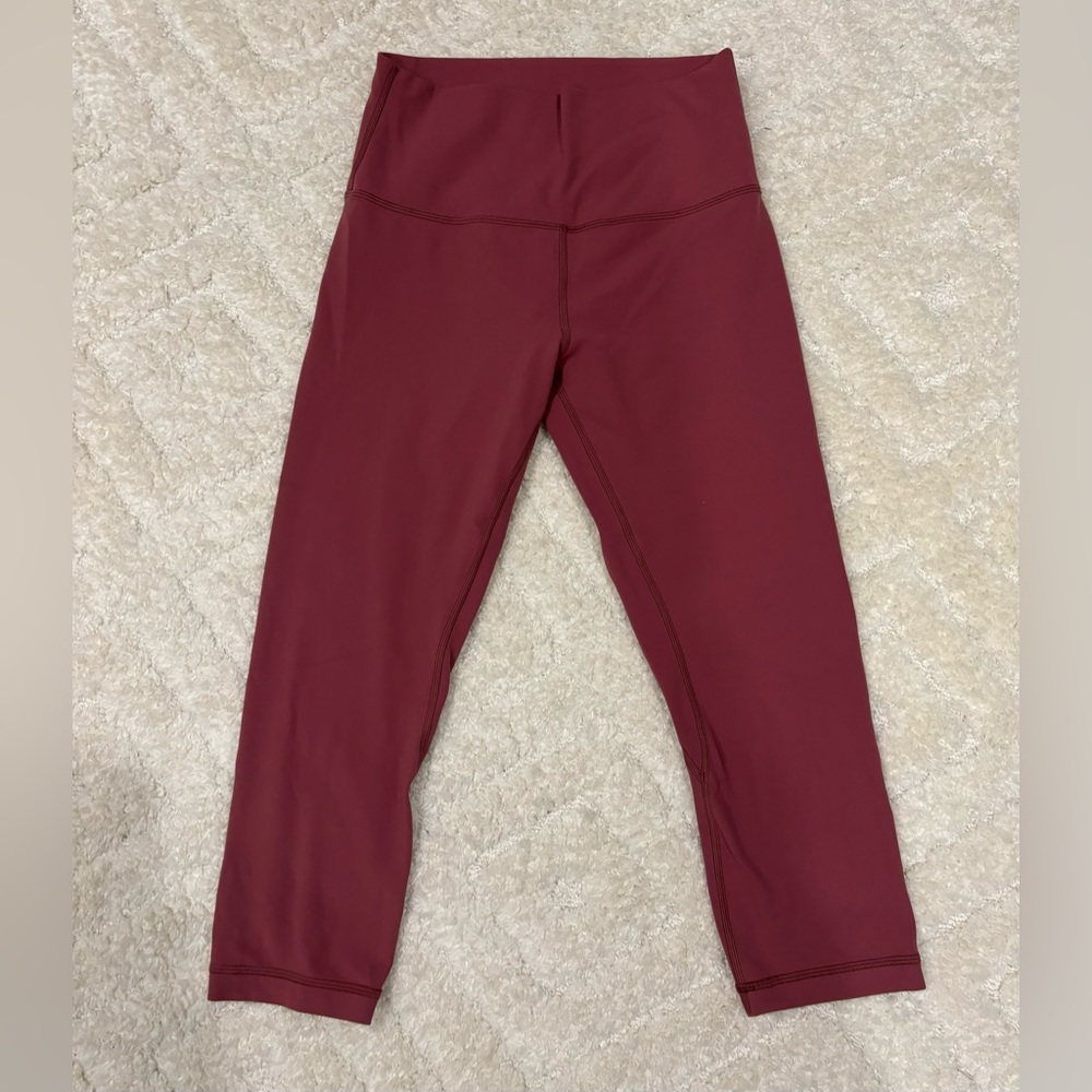 lululemon athletica crop legging size 8